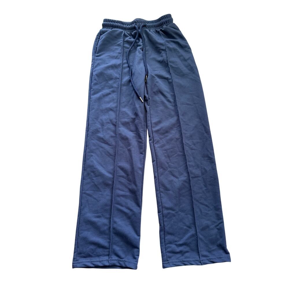 Comfy Kids Navy Blue Pull-On Sweatpants